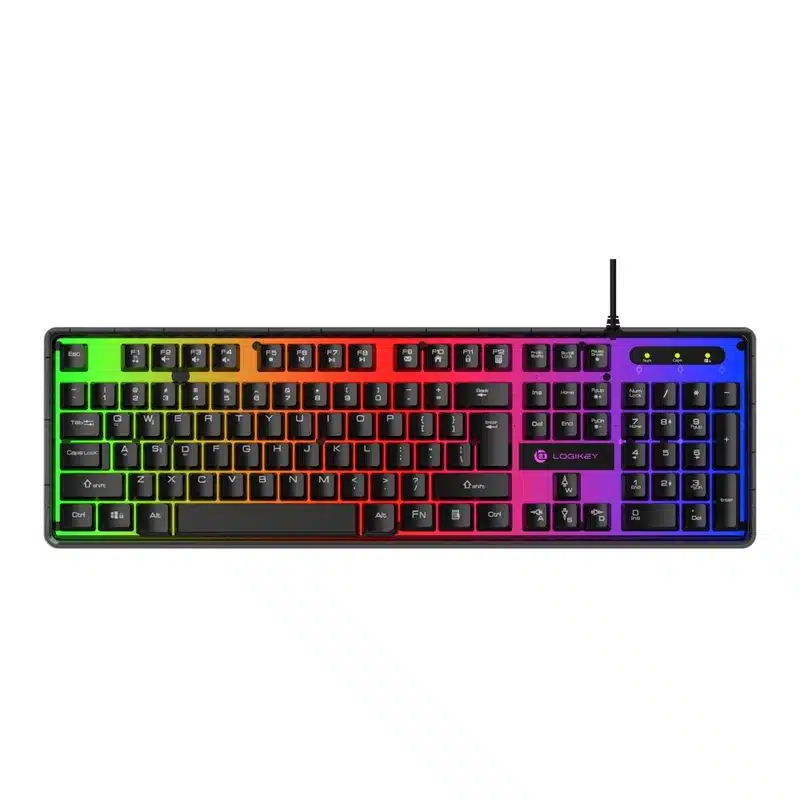 230ذ کیبورد گیمینگ لاجیکی مدل K230B باسیم