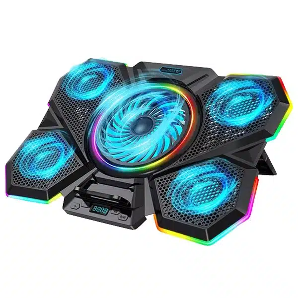 کول کلد مدل F13 RGB پایه خنک کننده لپ تاپ کول کلد مدل F13 RGB